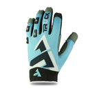 Float leather bike glove sky blue