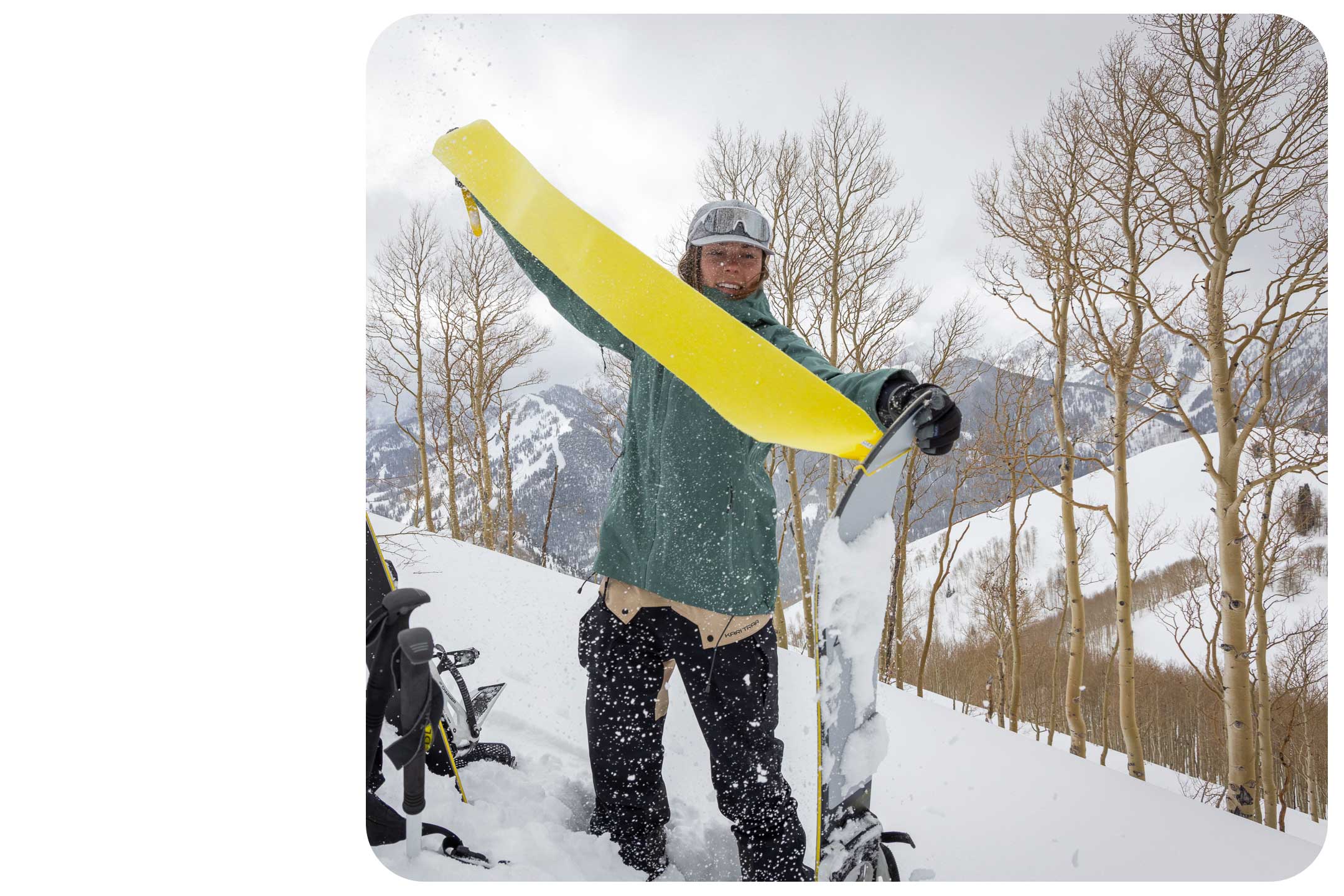 Split boarding in utah